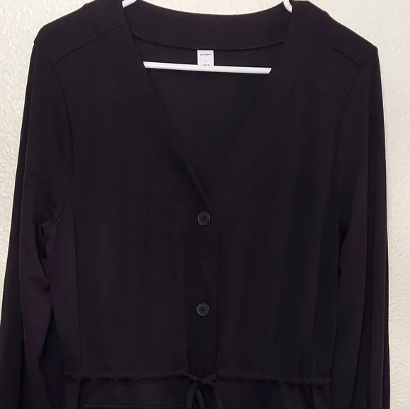 NWT Old Navy black knit dress size L - Picture 3 of 15